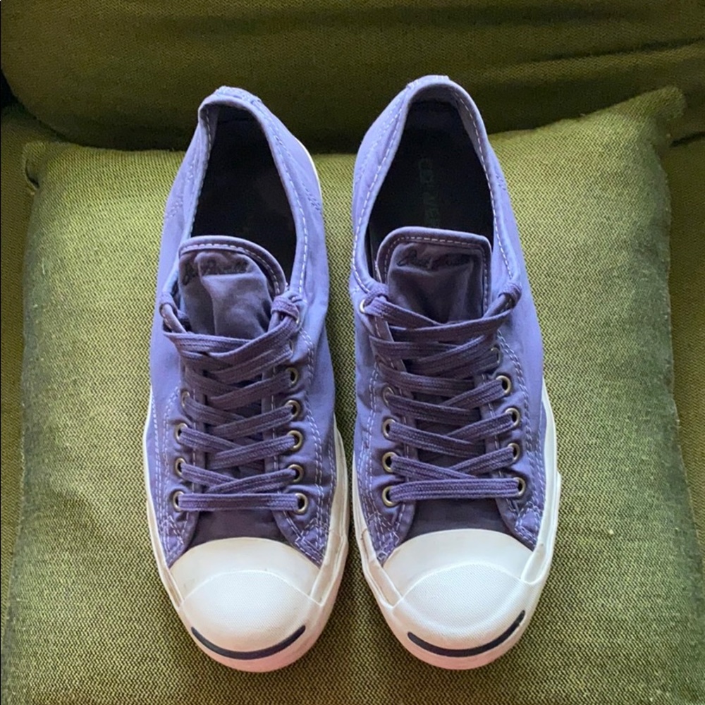 Converse Jack Purcell Distressed Sneakers